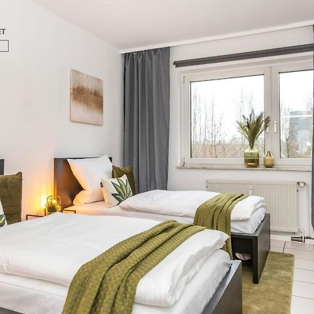 3-Zimmer-Wohnung Nahe Essen City, Bis 5 Personen, Smarttv, Wifi, Balkon Exterior foto